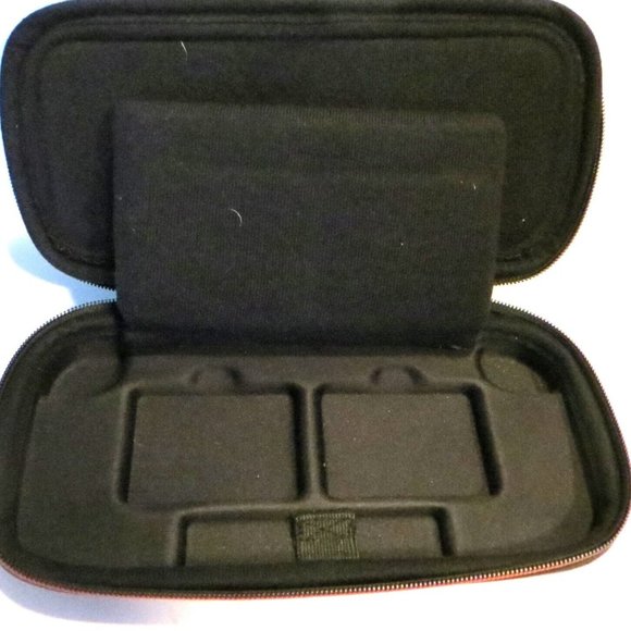 Set Of 2 Game Cases Nintendo Switch Nintendo 2DS Mario Cover Black Red - Picture 5 of 11